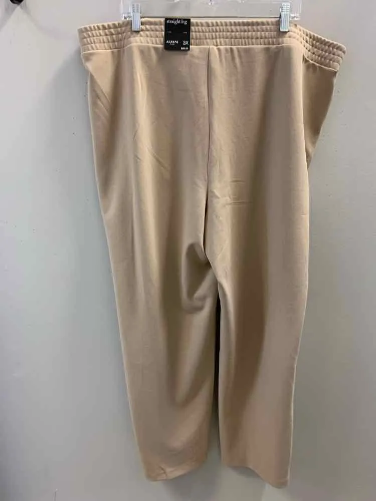 NWT Size 3X ALFANI PLUS SIZES Khaki Pants