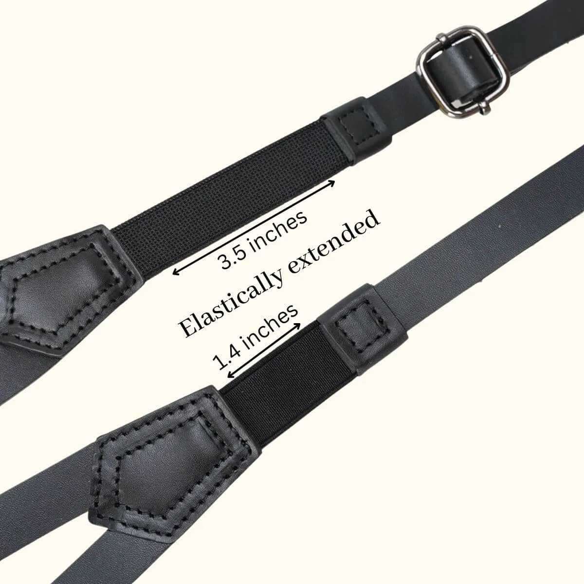 The Trailblazer - Leather Men's Suspenders