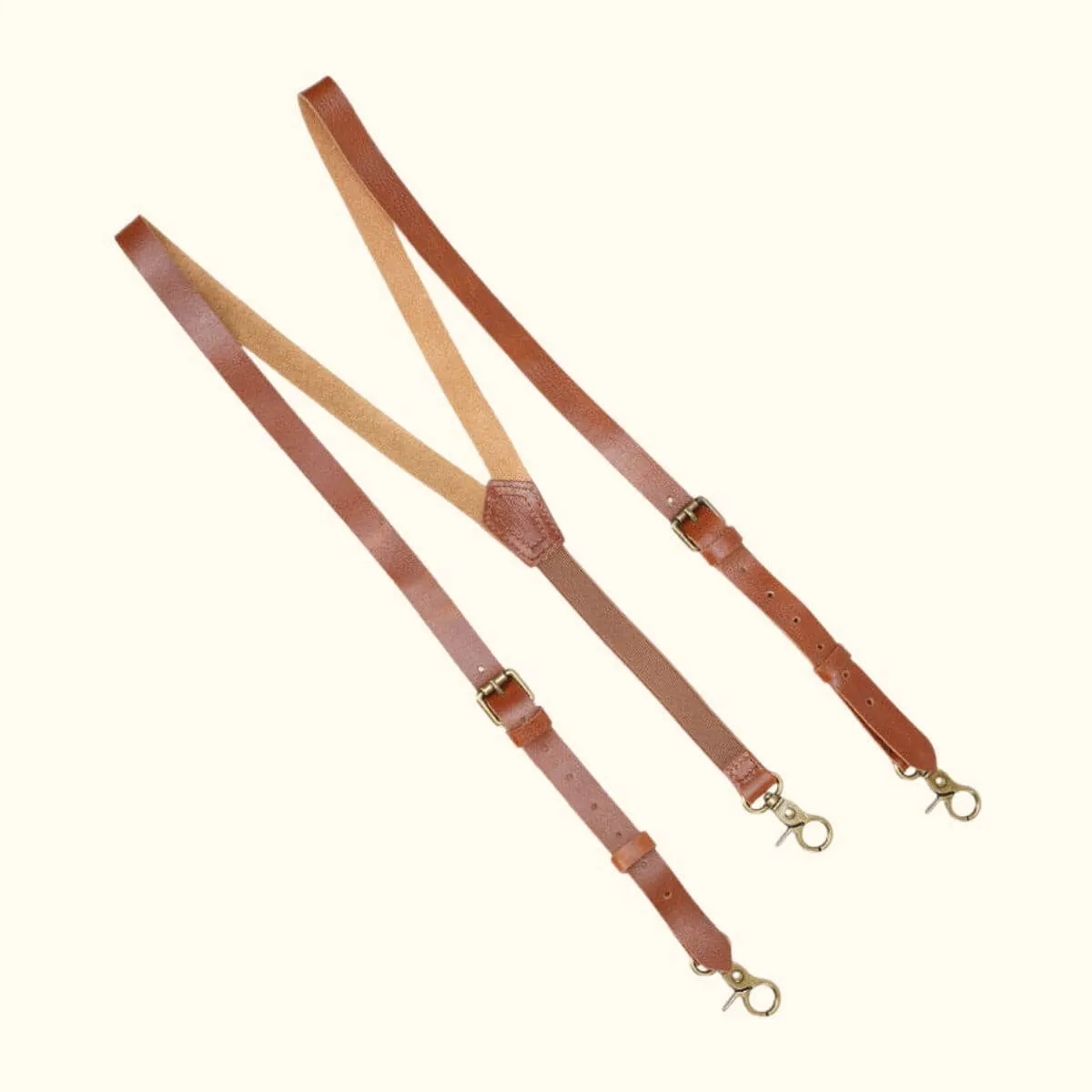 The Trailblazer - Leather Men's Suspenders