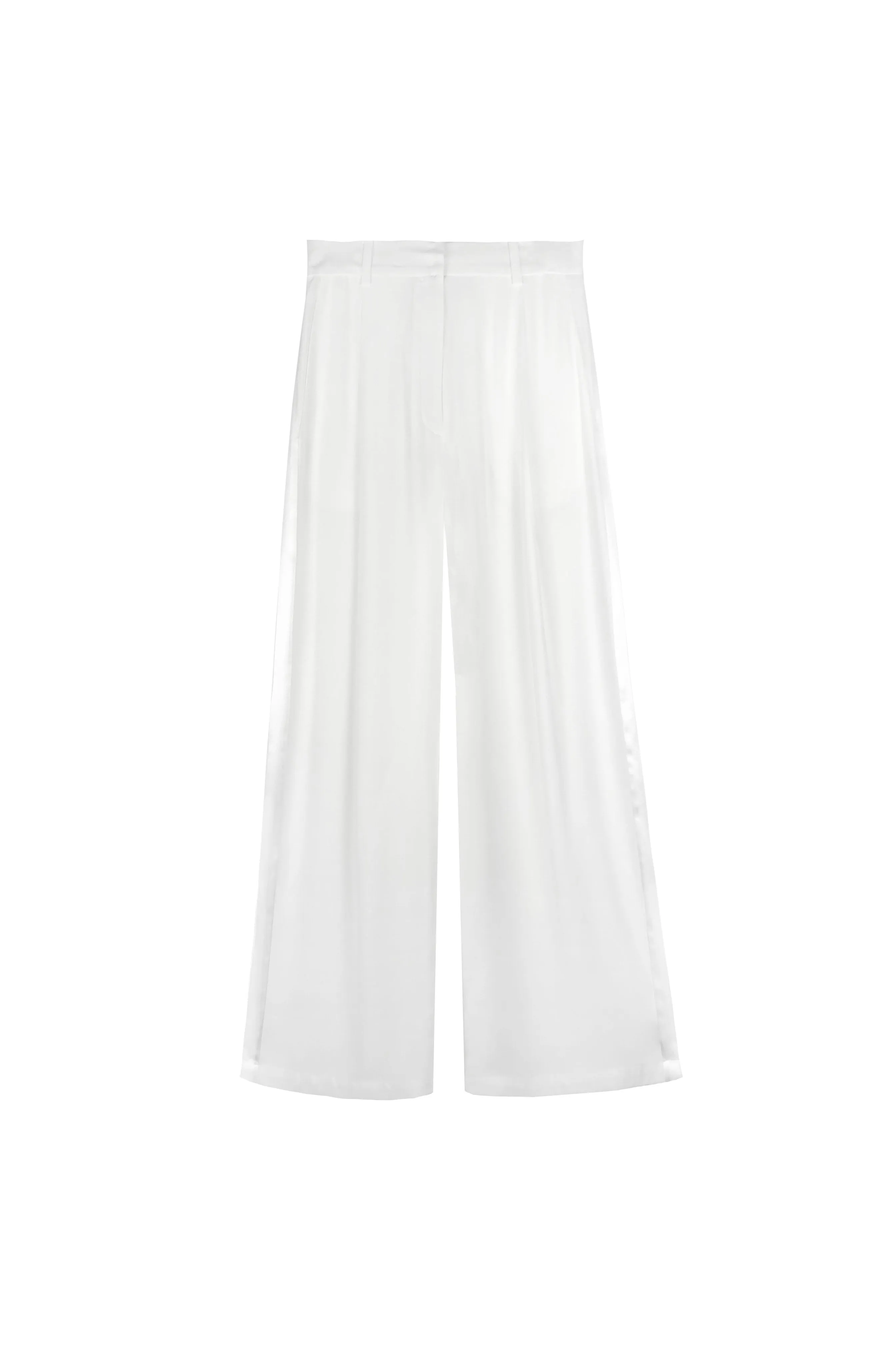 Tuxedo Silk Sun Pants - Natural