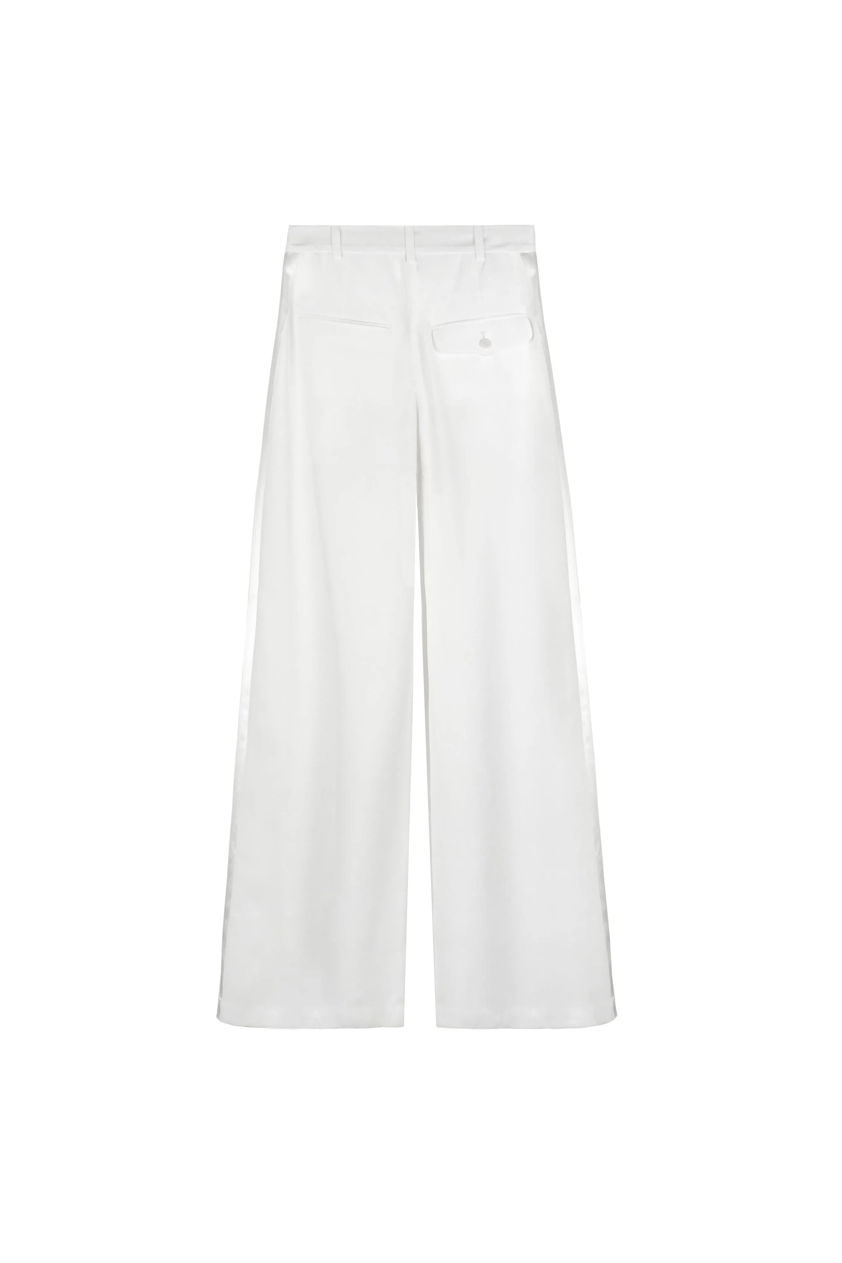 Tuxedo Silk Sun Pants - Natural