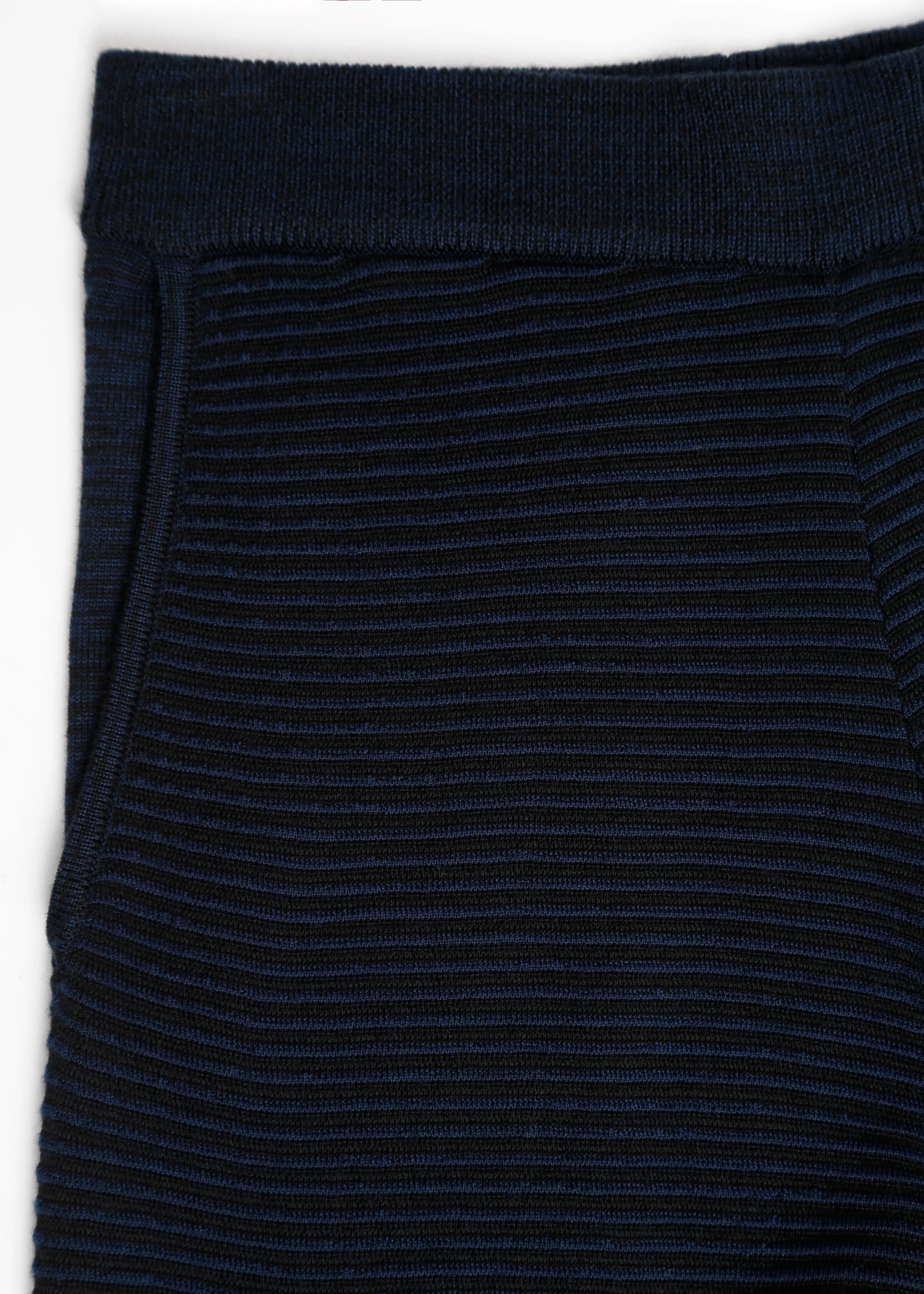 W24 | SERENA KNIT PANT / BLACK-NAVY