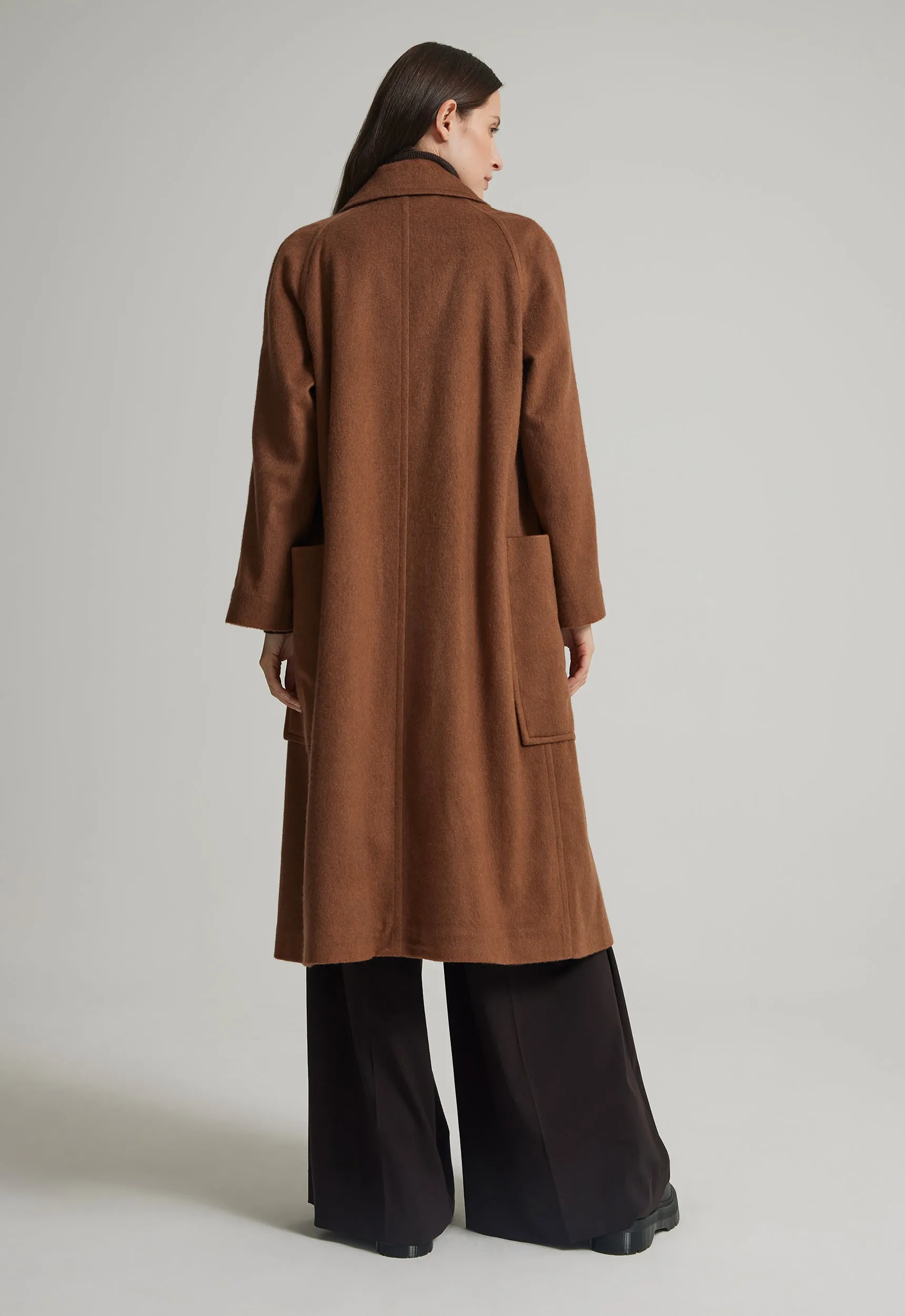 Wonder Cashmere Coat - Whisky