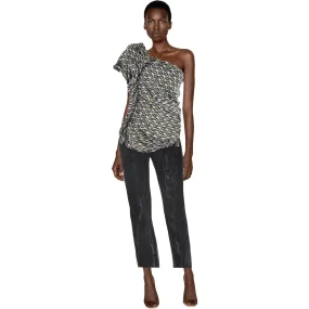 ÉTOILE ISABEL MARANT Silk Printed Top | Size M